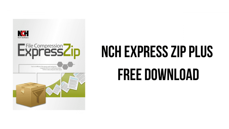 NCH Express Zip Plus Free Download - My Software Free