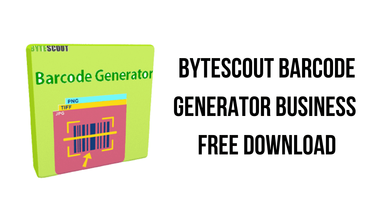 ByteScout BarCode Generator Business Free Download