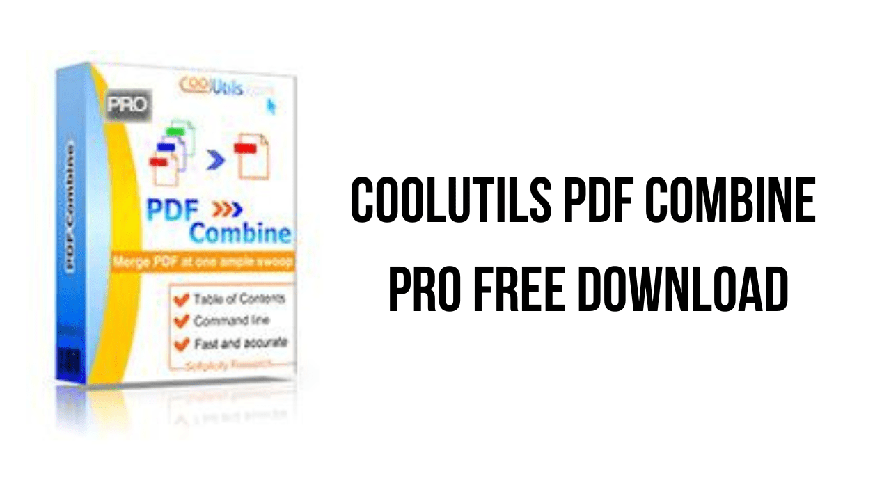 CoolUtils PDF Combine Pro Free Download