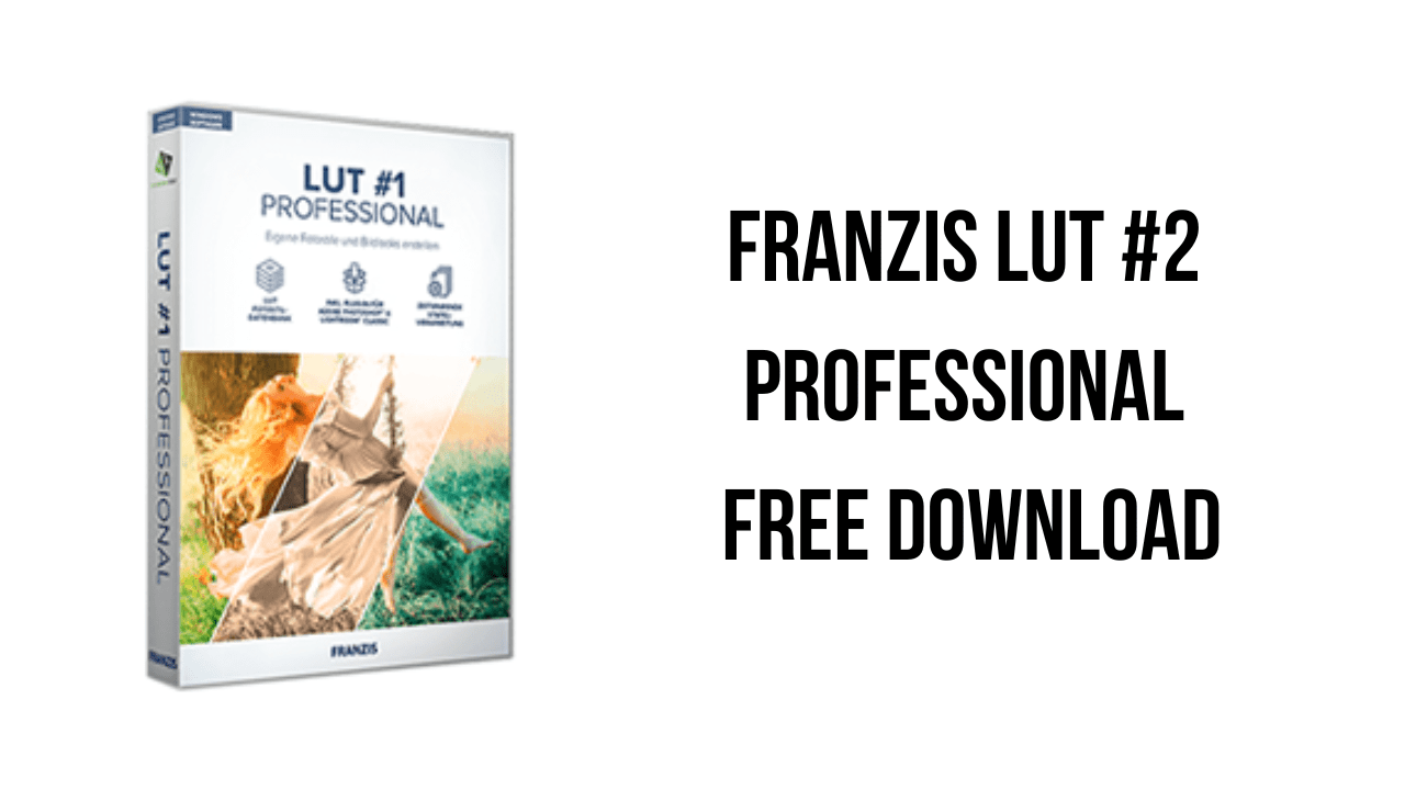 Franzis LUT #2 professional Free Download