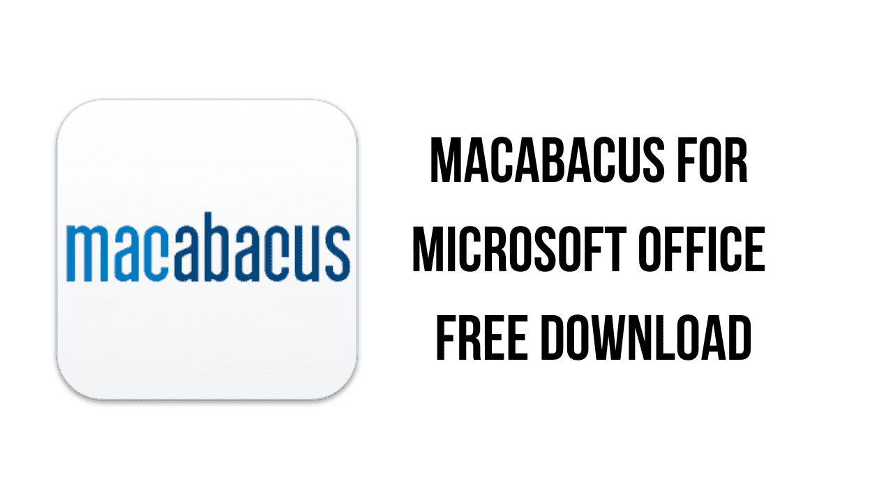 Macabacus for Microsoft Office Free Download