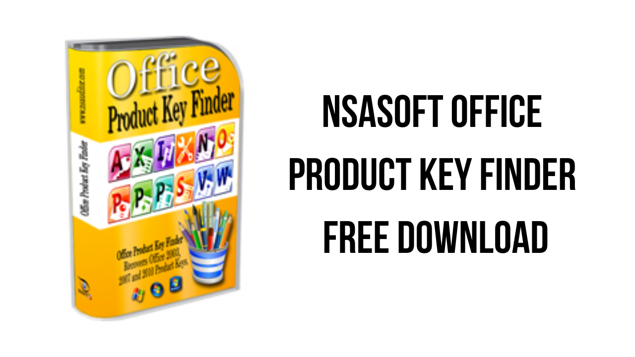 Nsasoft Office Product Key Finder Free Download