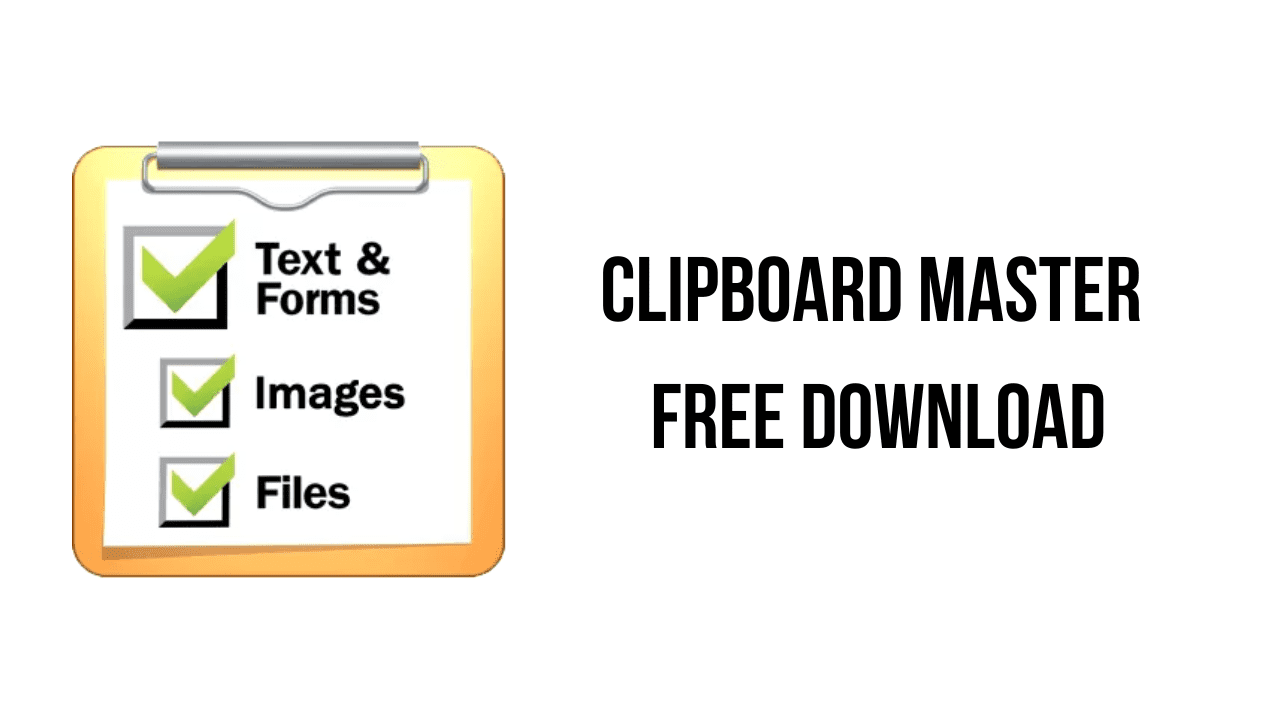Clipboard Master 5.6 instal the new version for apple