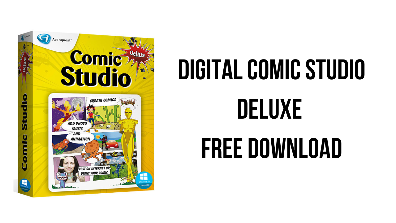 Digital Comic Studio Deluxe Free Download