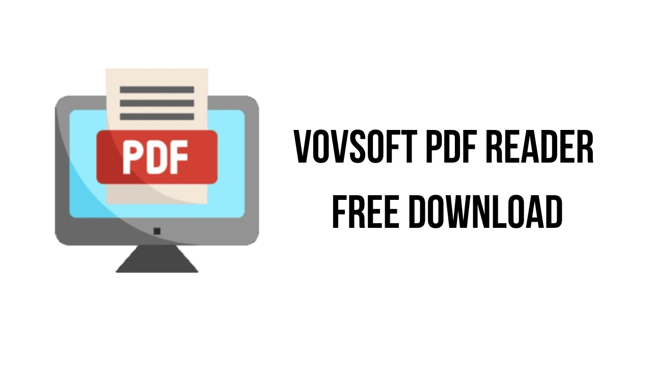 Vovsoft PDF Reader Free Download