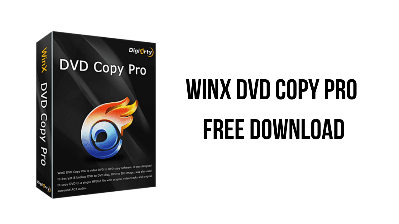 WinX DVD Copy Pro Free Download