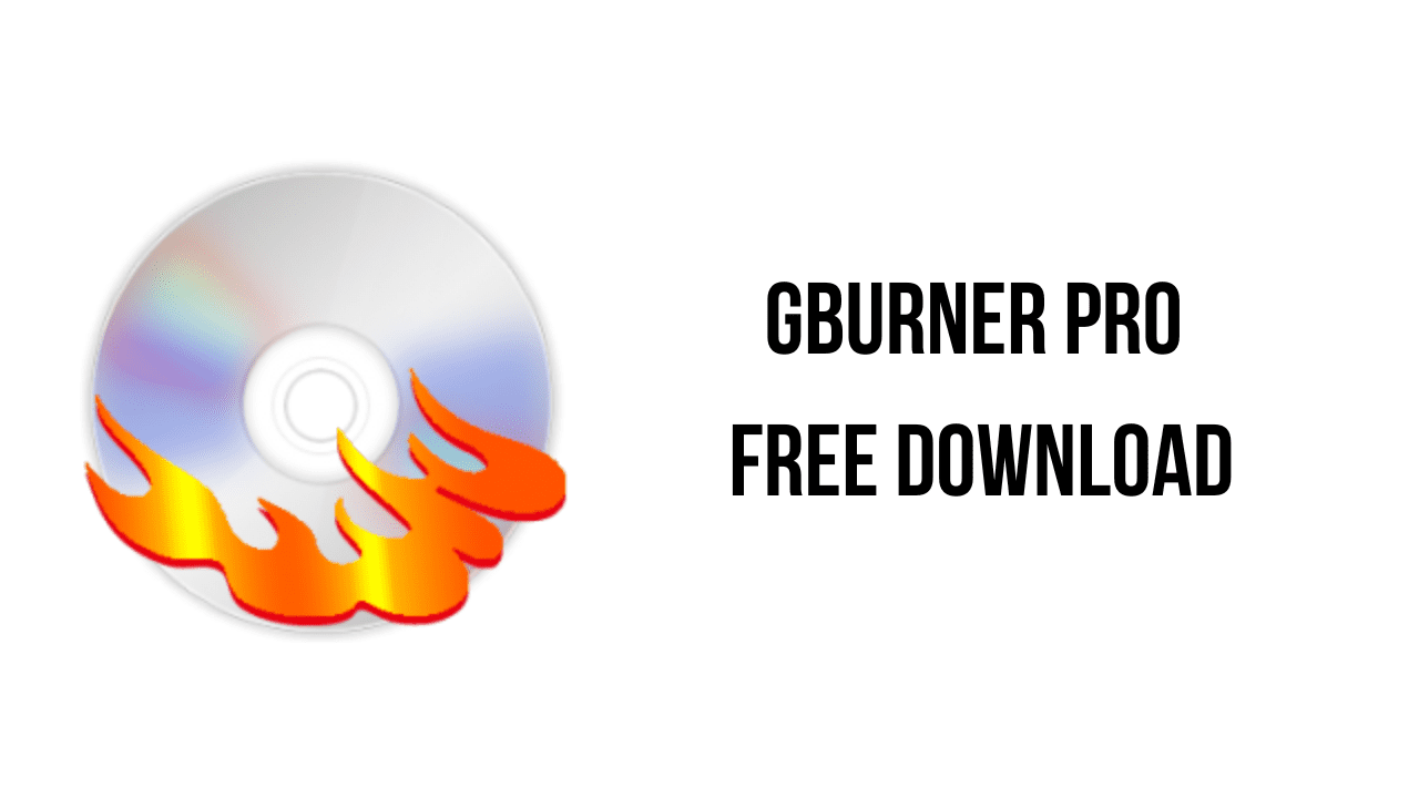 gBurner Pro Free Download