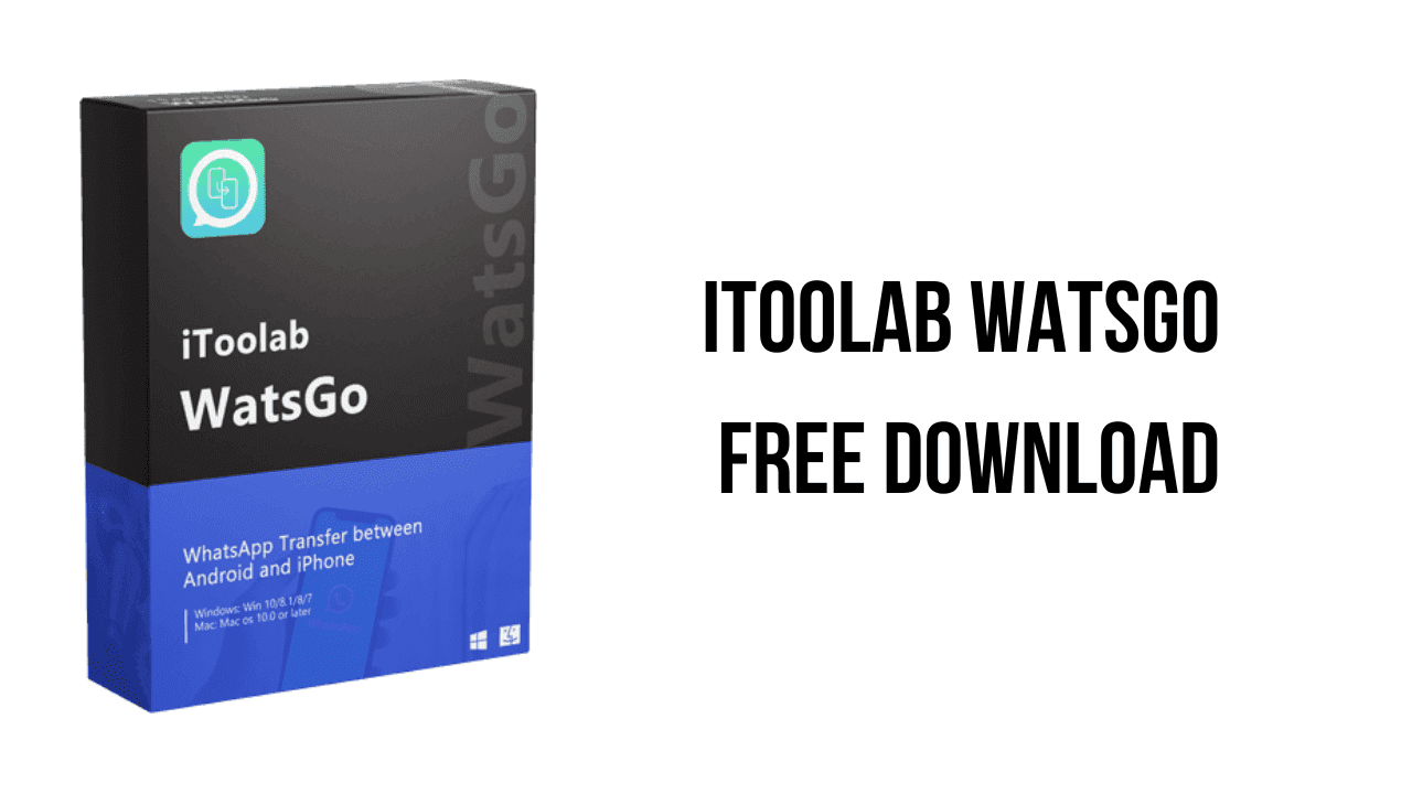 iToolab WatsGo Free Download