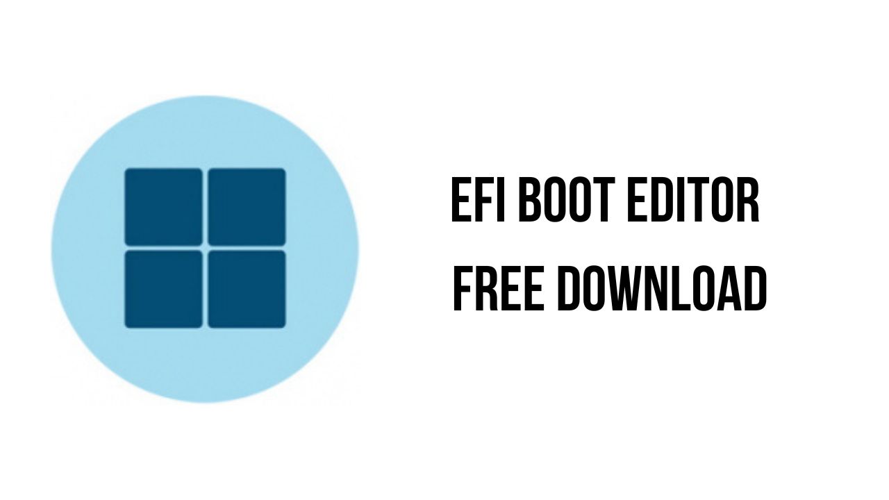 EFI Boot Editor Free Download