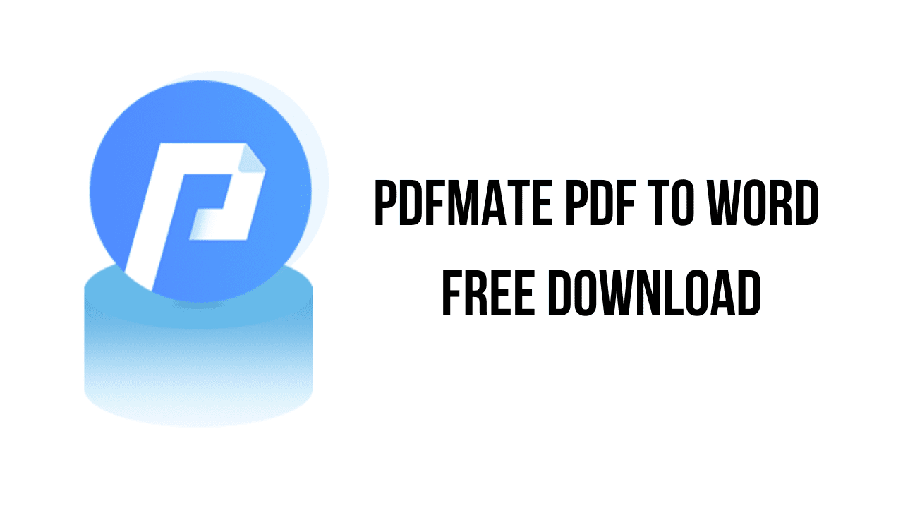 pdfmate PDF to Word Free Download