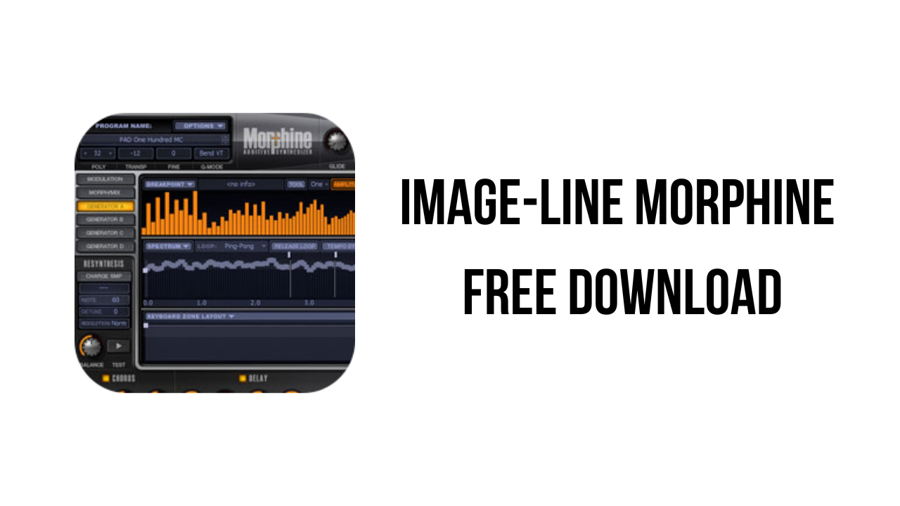 Image-Line Morphine Free Download