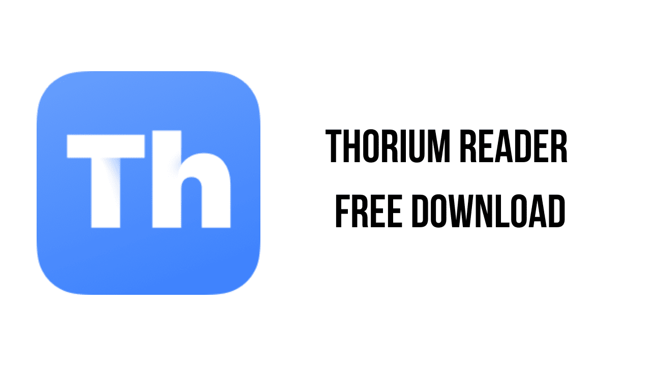 Thorium Reader Free Download