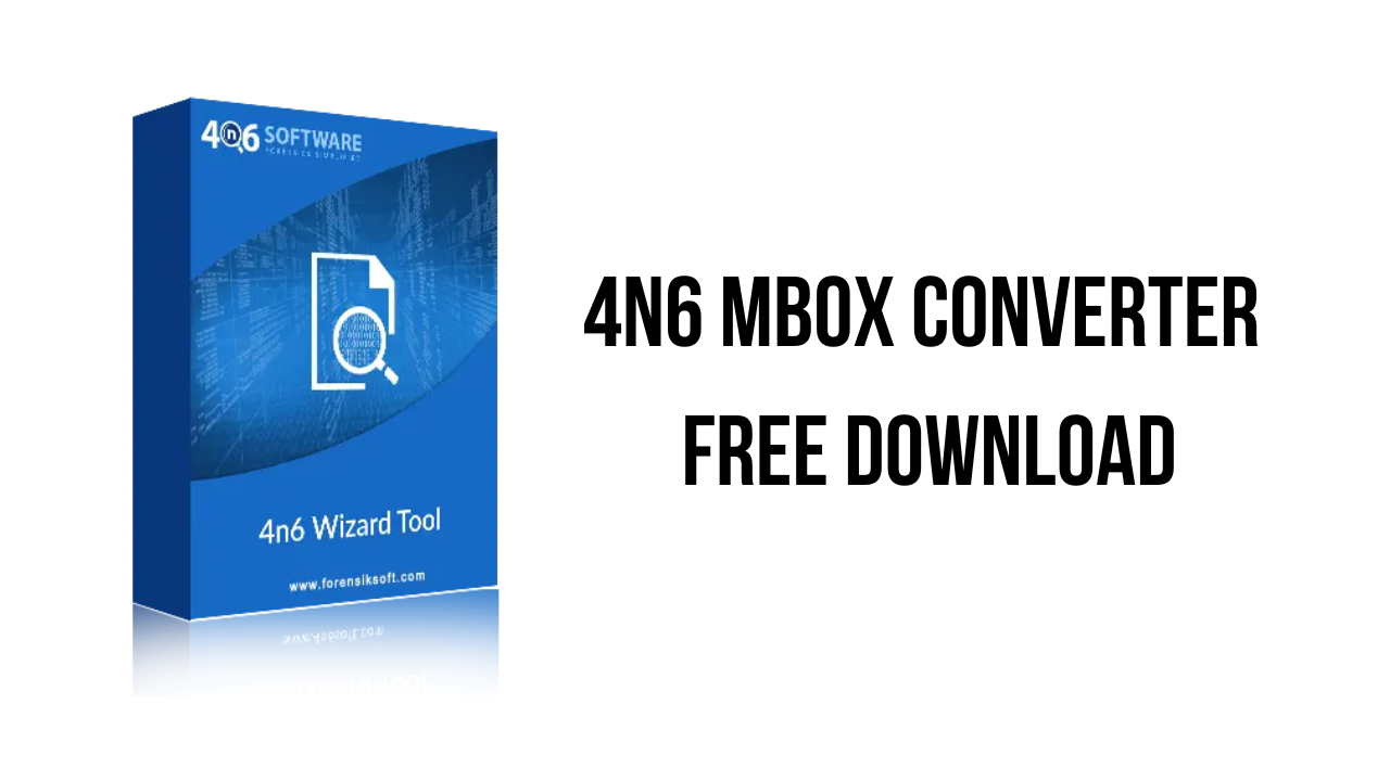 4n6 MBOX Converter Free Download