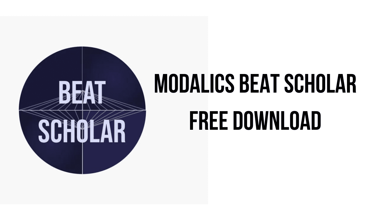 Modalics Beat Scholar Free Download