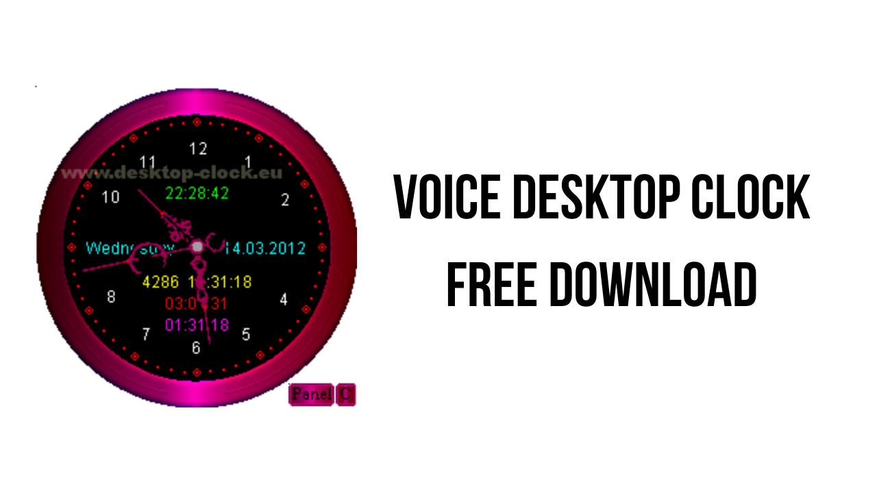 Voice Desktop Clock Free Download