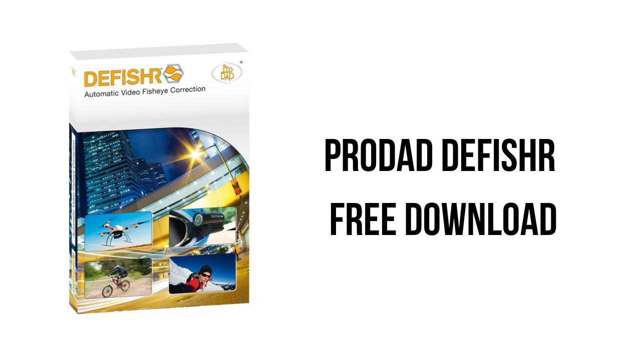 proDAD DeFishr Free Download