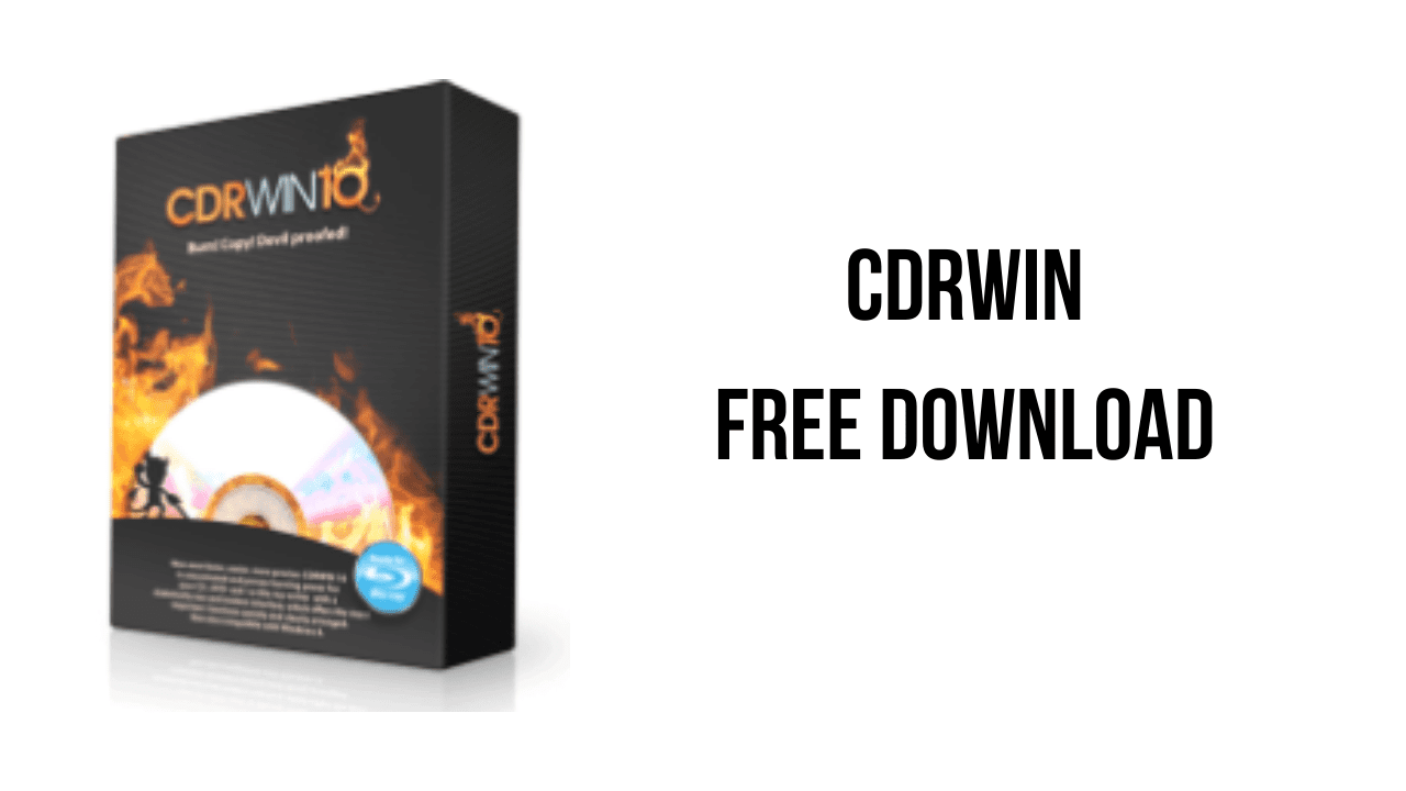 CDRWIN Free Download