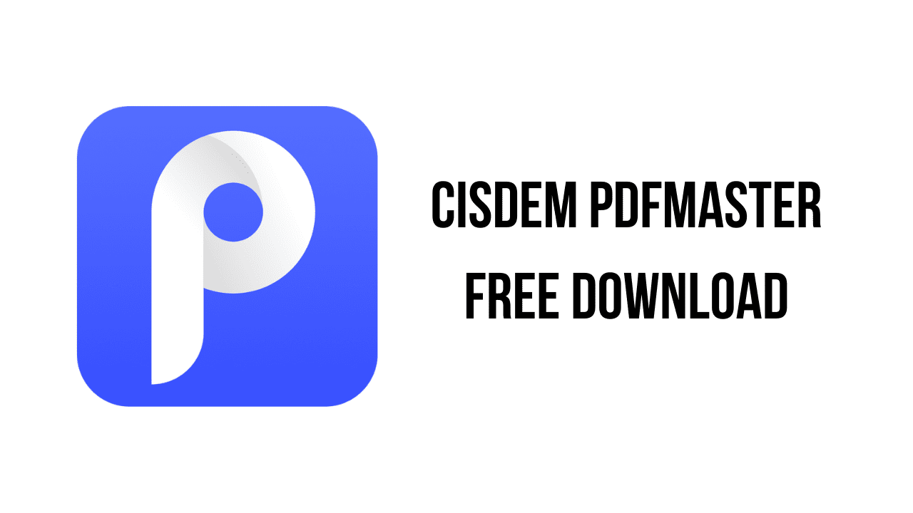 Cisdem PDFMaster Free Download