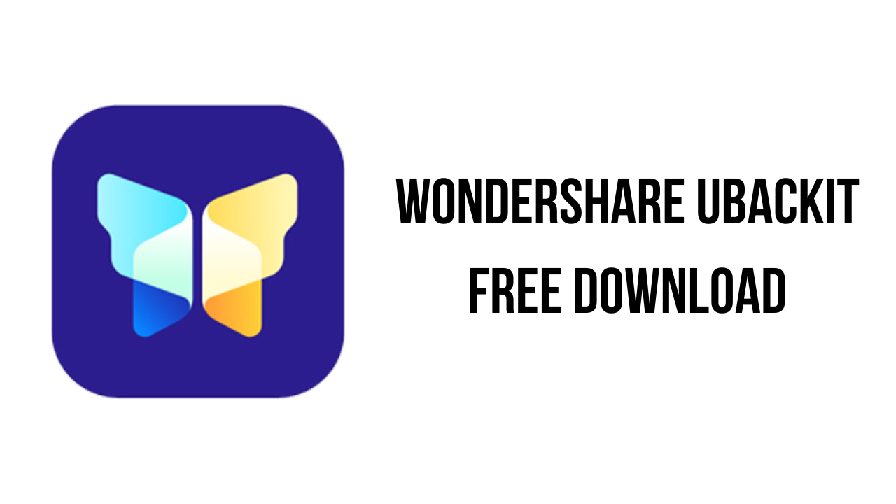 WonderShare Ubackit Free Download