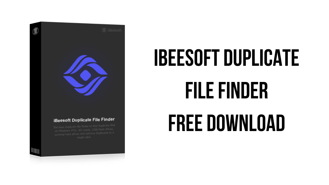 iBeesoft Duplicate File Finder Free Download