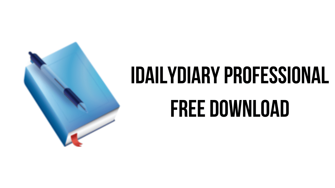 iDailyDiary Professional Free Download