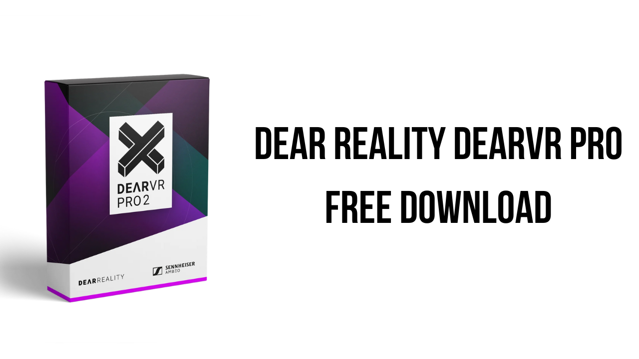 Dear Reality dearVR pro Free Download