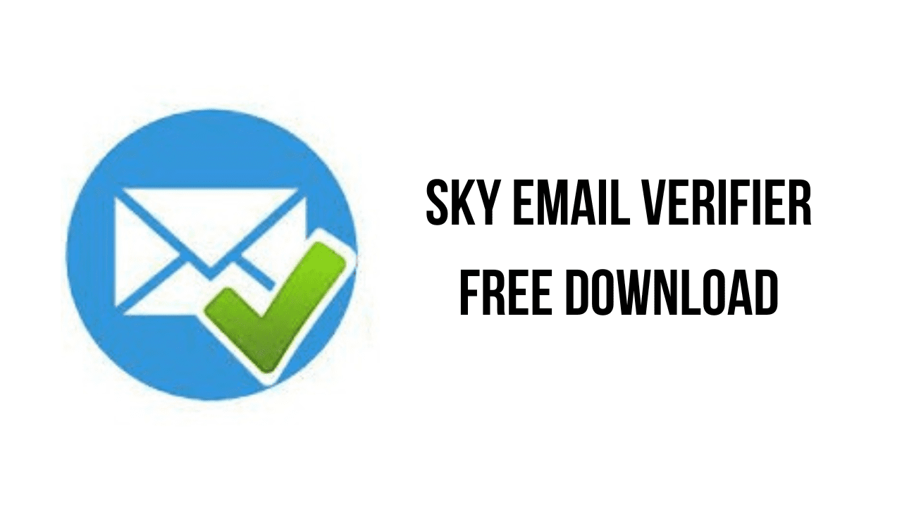 Sky Email Verifier Free Download