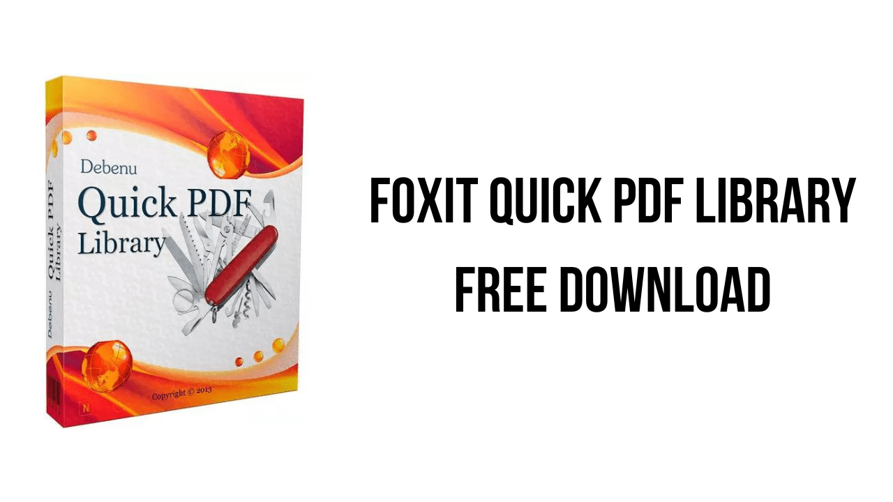 Foxit Quick PDF Library Free Download