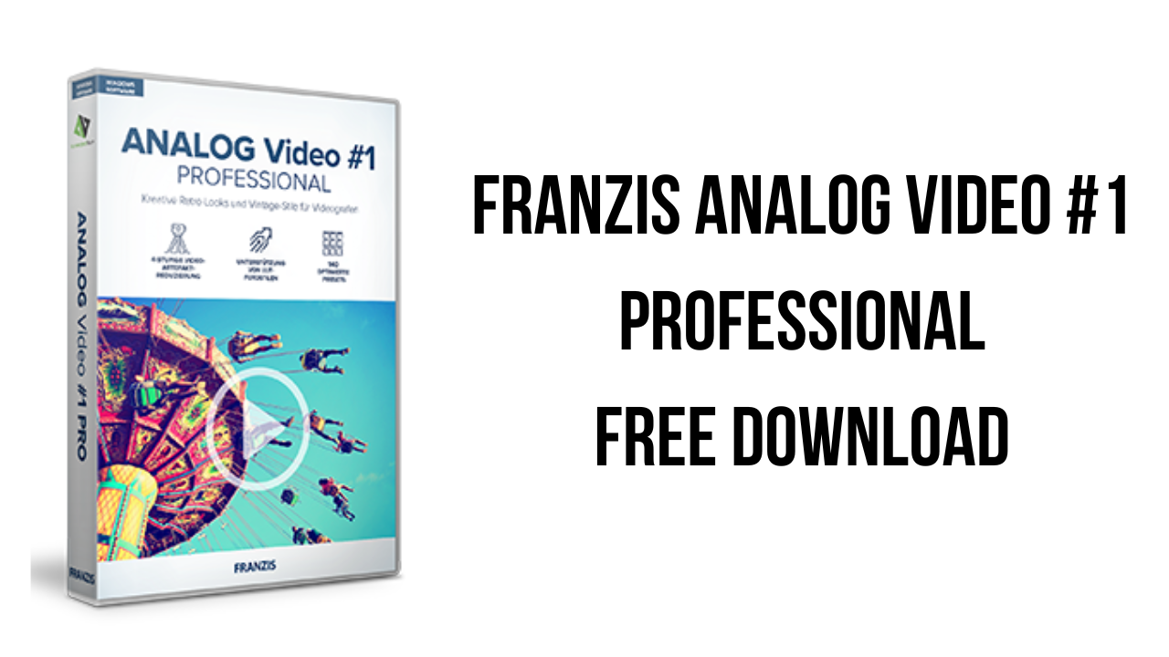 Franzis ANALOG Video #1 Professional Free Download