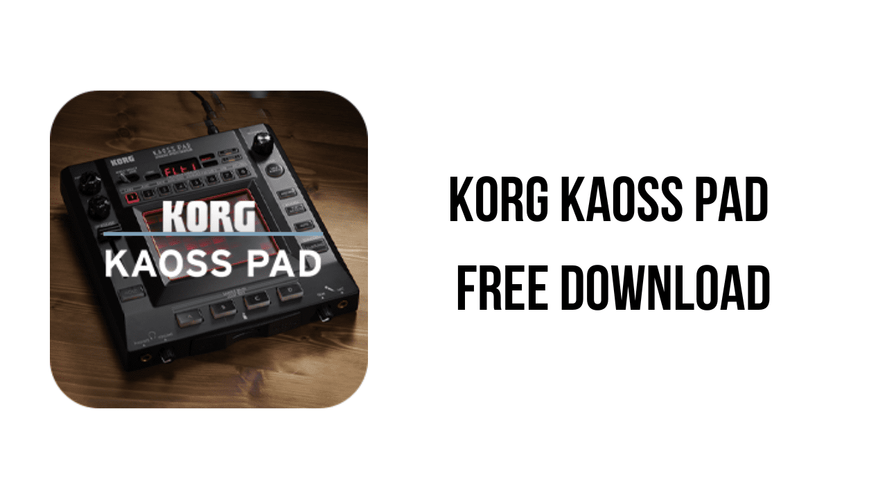 KORG KAOSS PAD Free Download