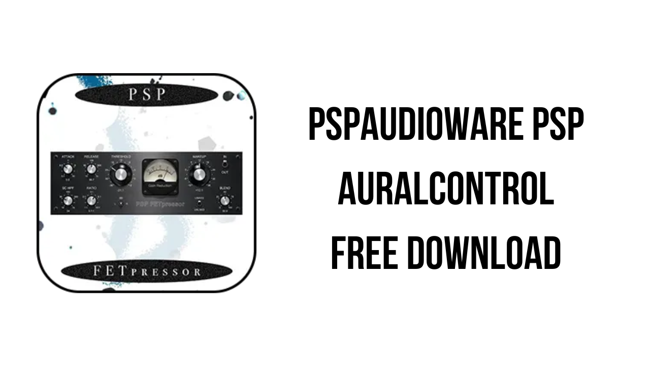 PSPaudioware PSP auralControl Free Download
