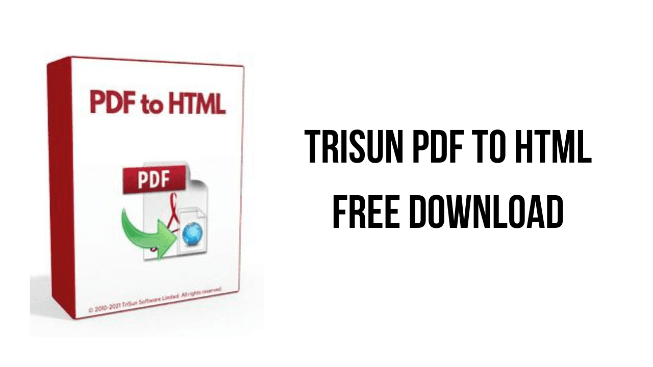 TriSun PDF to HTML Free Download