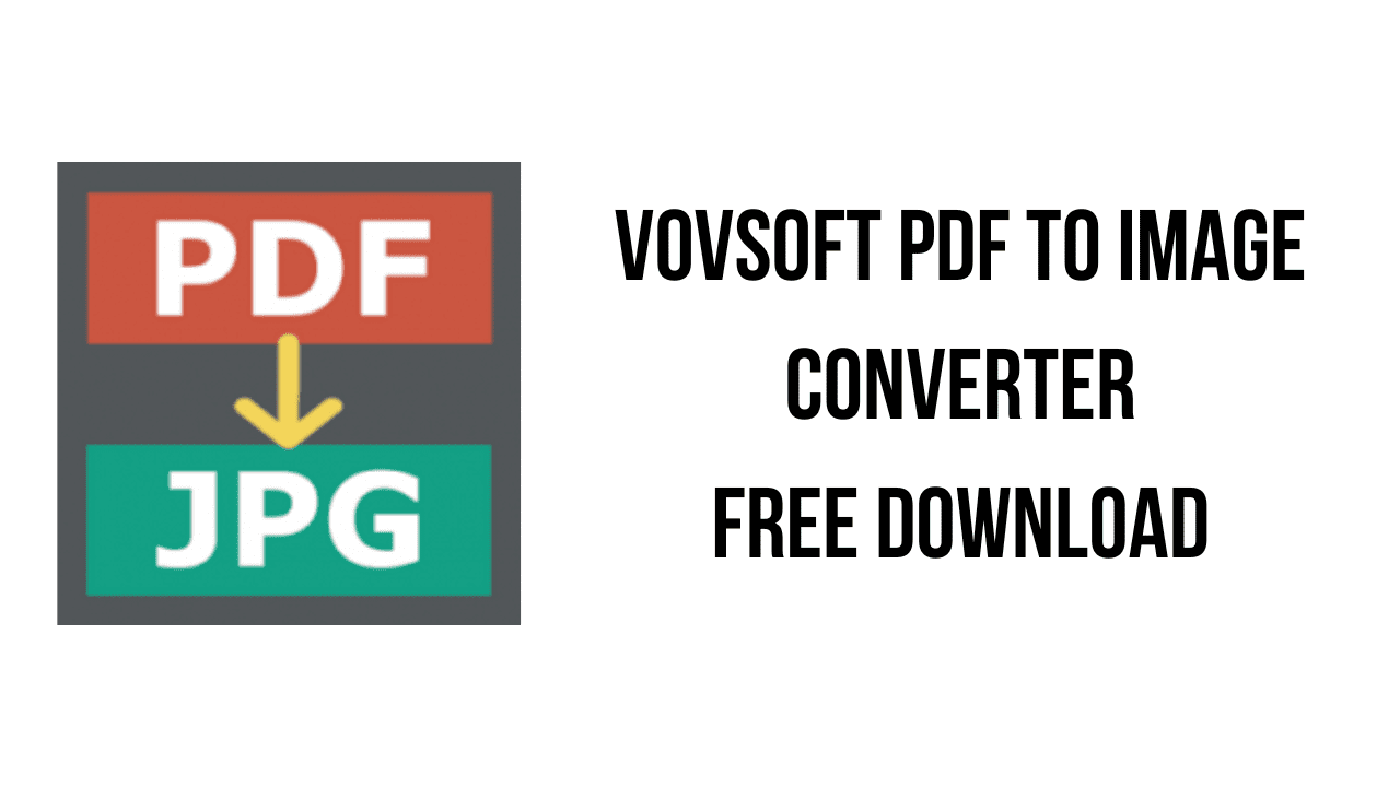 VovSoft PDF to Image Converter Free Download