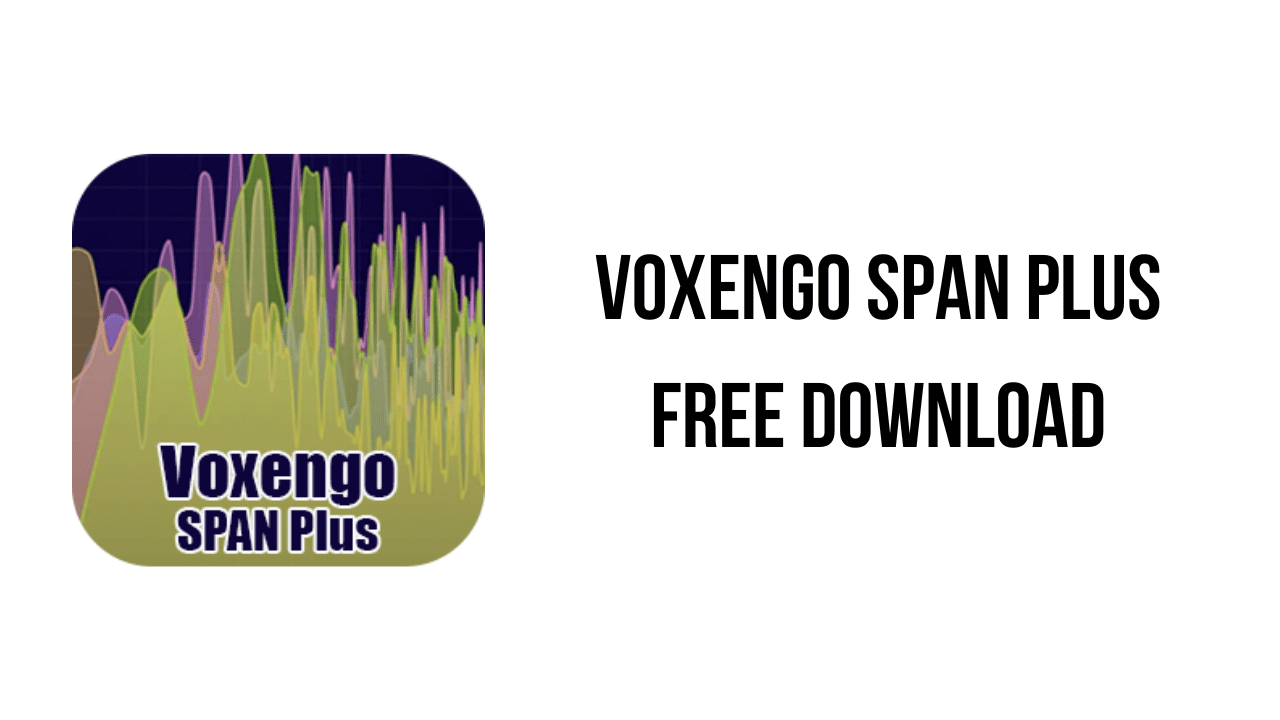 Voxengo SPAN PLUS Free Download