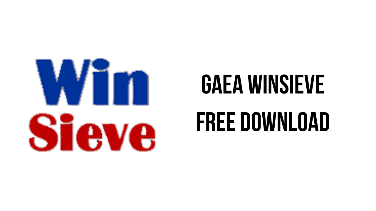 GAEA Winsieve Free Download