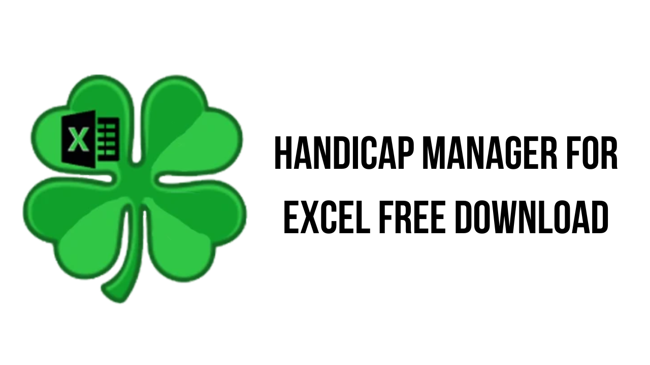 Handicap Manager for Excel Free Download