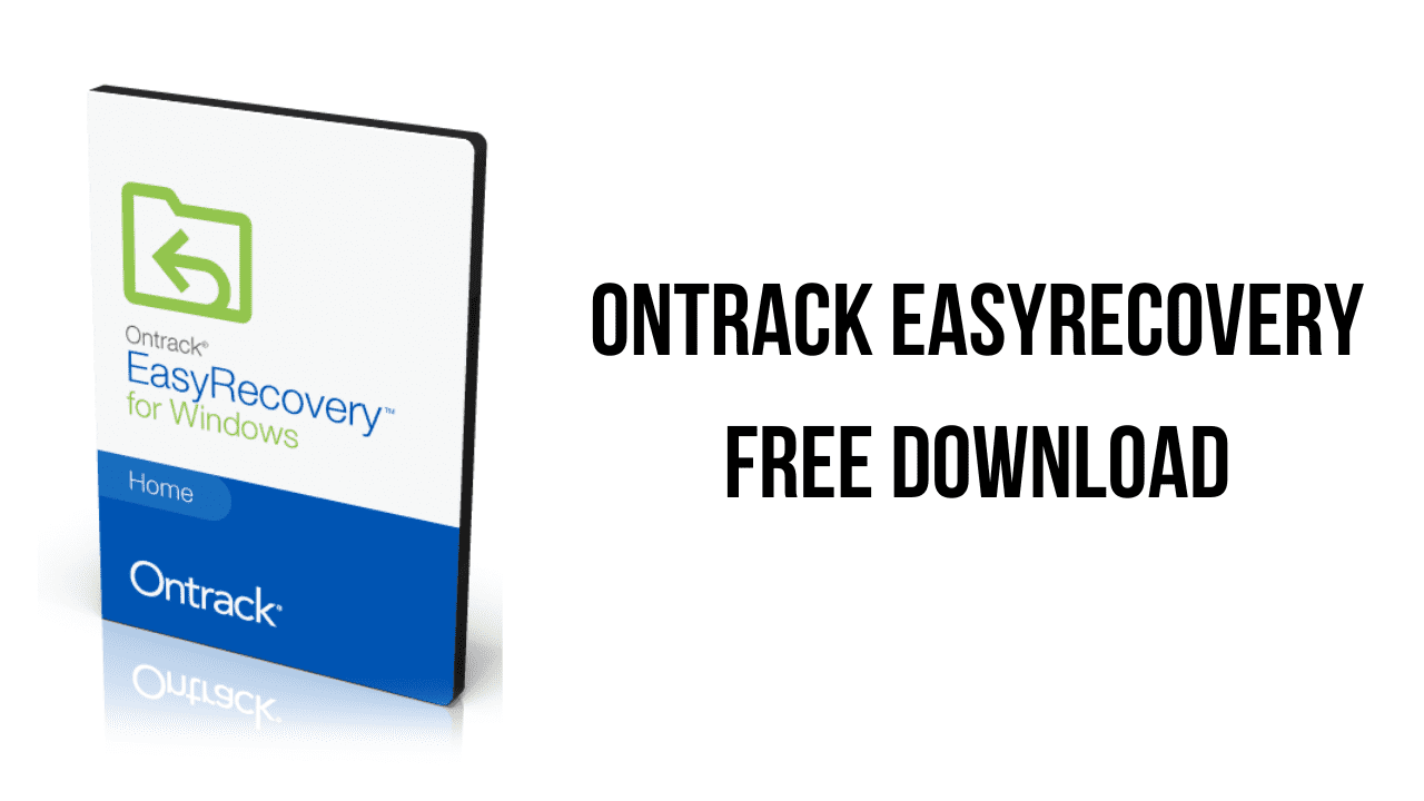 Ontrack EasyRecovery Free Download