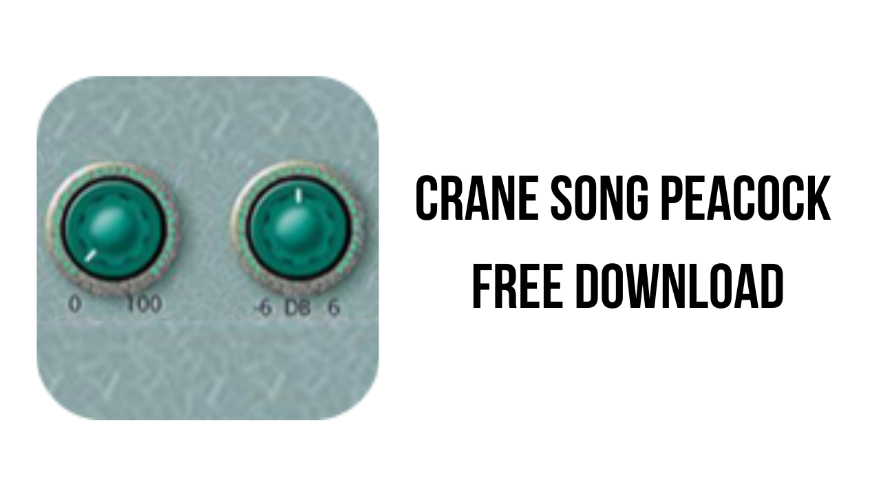 Crane Song Peacock Free Download
