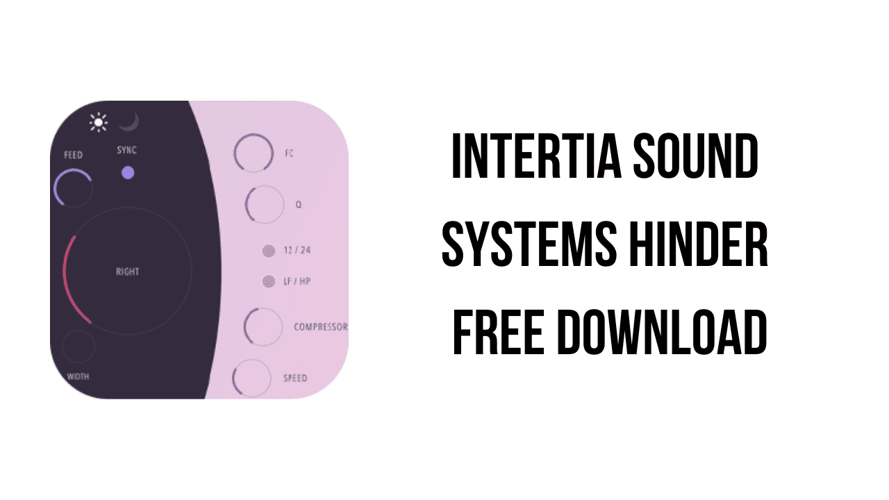 Intertia Sound Systems Hinder Free Download
