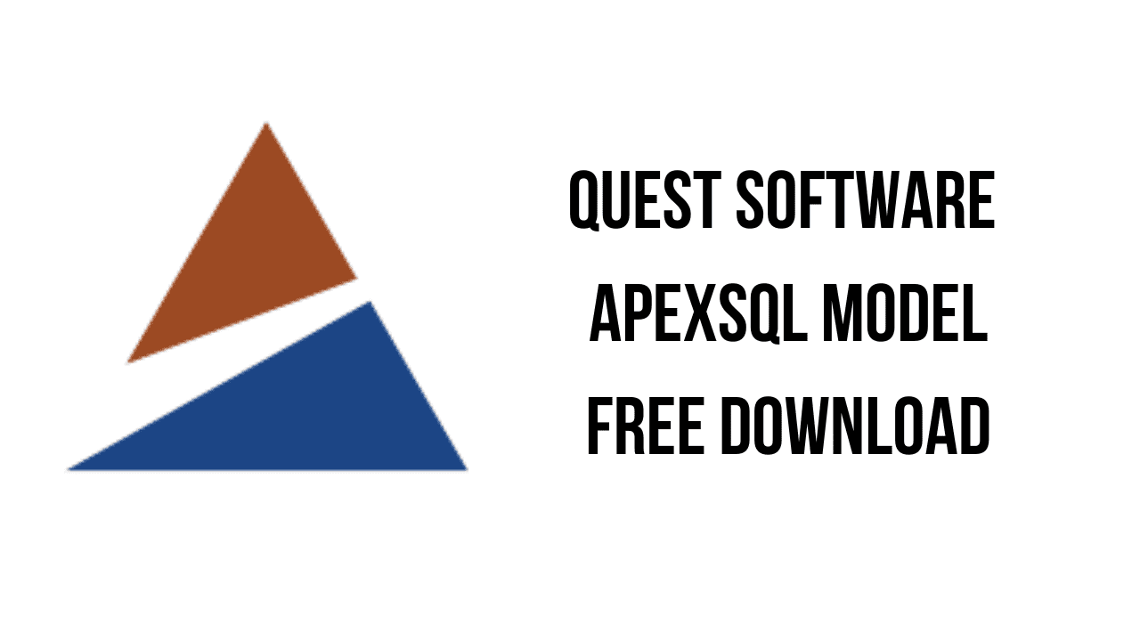 Quest Software ApexSQL Model Free Download