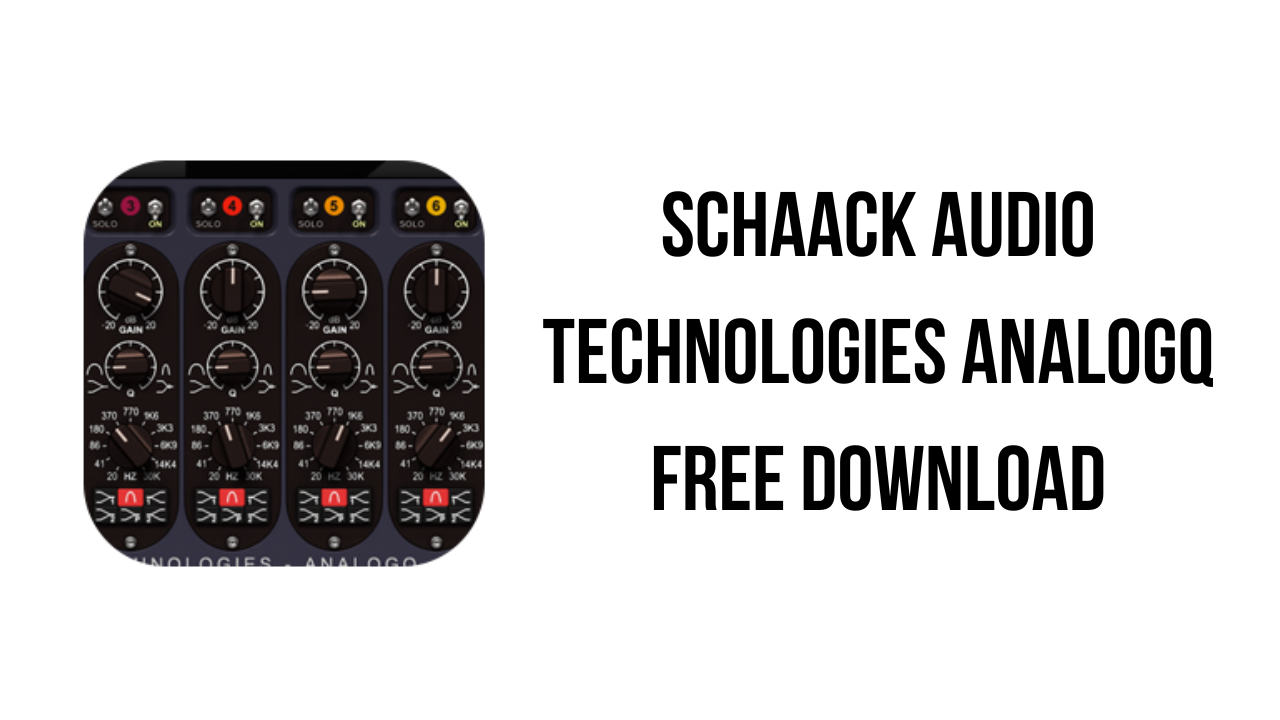 Schaack Audio Technologies AnalogQ Free Download