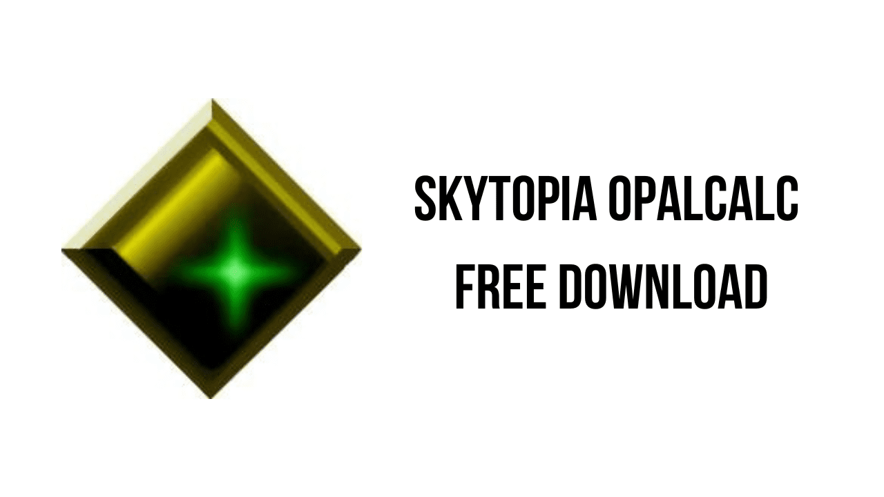 Skytopia OpalCalc Free Download