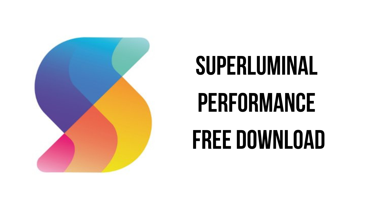 Superluminal Performance Free Download