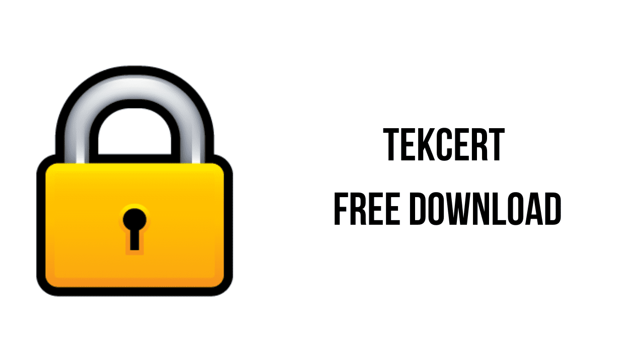 TekCERT Free Download