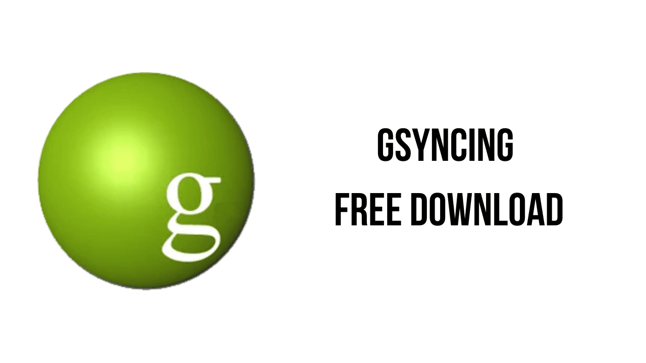 gSyncing Free Download