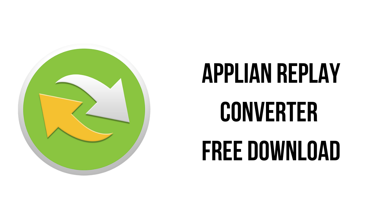 Applian Replay Converter Free Download