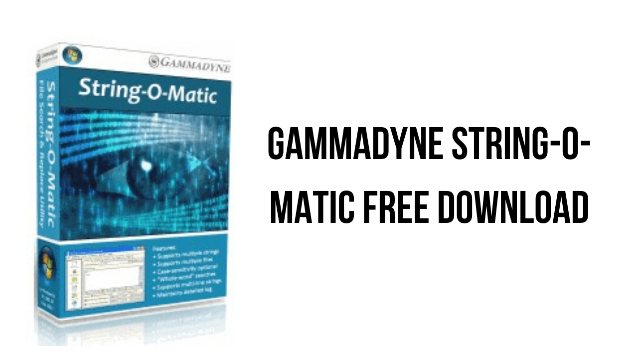 Gammadyne String-O-Matic Free Download