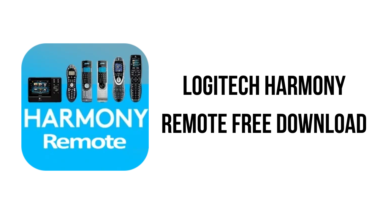 Logitech Harmony Remote Free Download