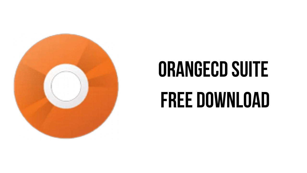 OrangeCD Suite Free Download
