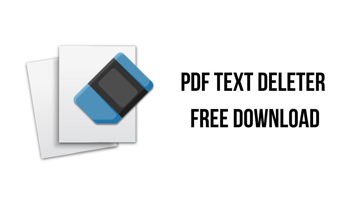 PDF Text Deleter Free Download